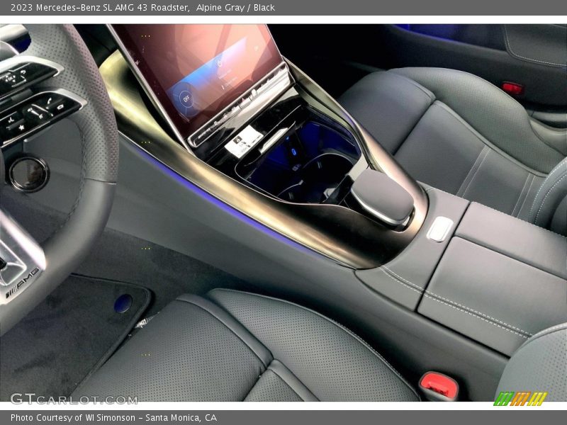 Controls of 2023 SL AMG 43 Roadster