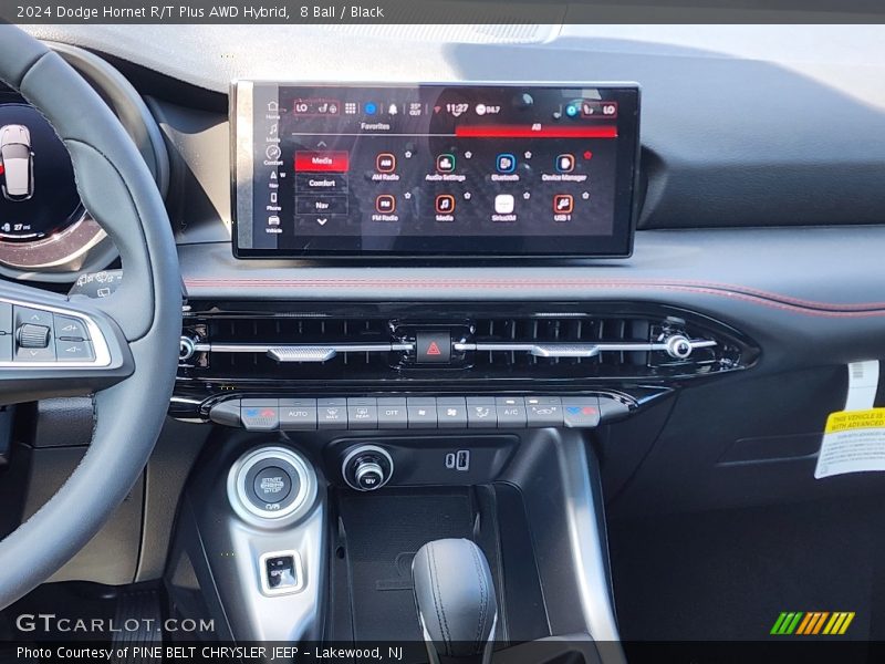 8 Ball / Black 2024 Dodge Hornet R/T Plus AWD Hybrid
