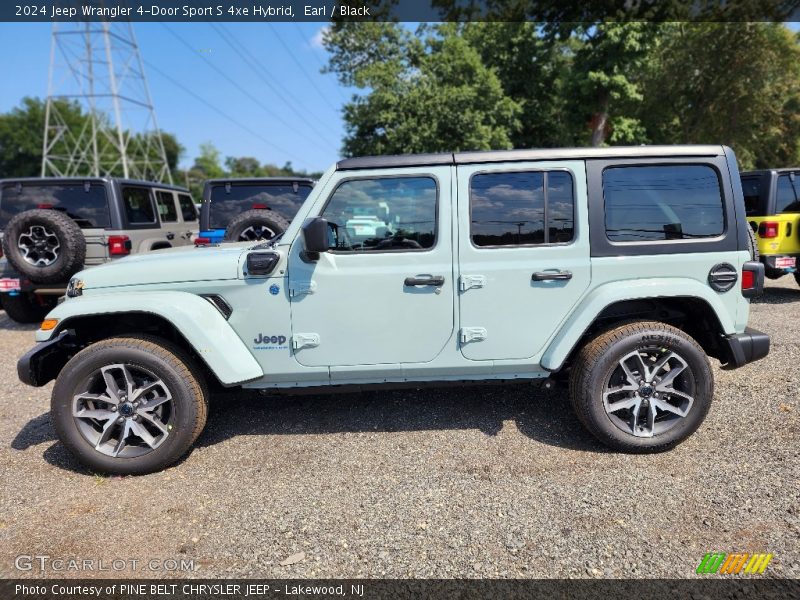 Earl / Black 2024 Jeep Wrangler 4-Door Sport S 4xe Hybrid