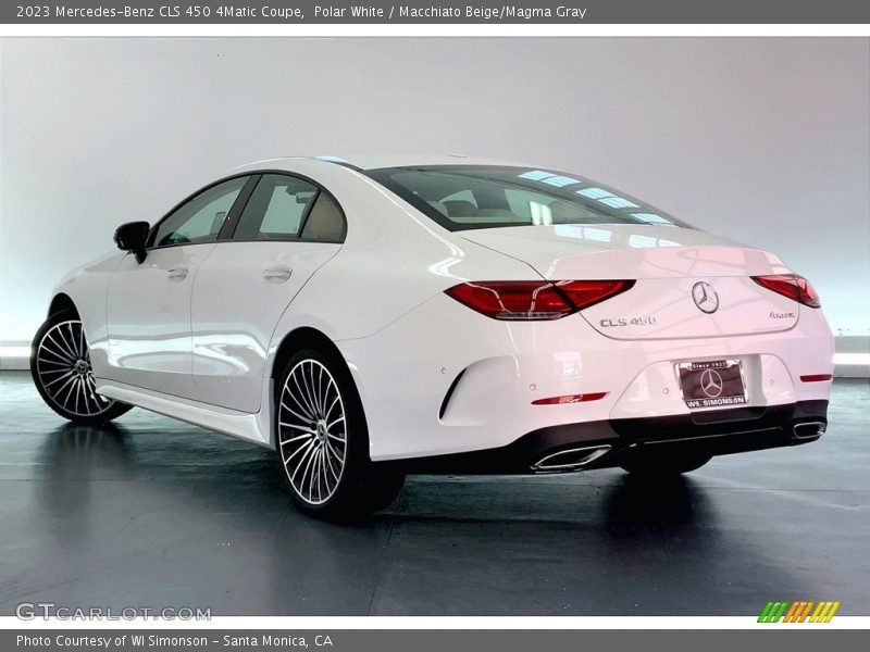 Polar White / Macchiato Beige/Magma Gray 2023 Mercedes-Benz CLS 450 4Matic Coupe