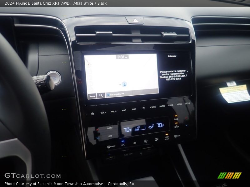 Atlas White / Black 2024 Hyundai Santa Cruz XRT AWD