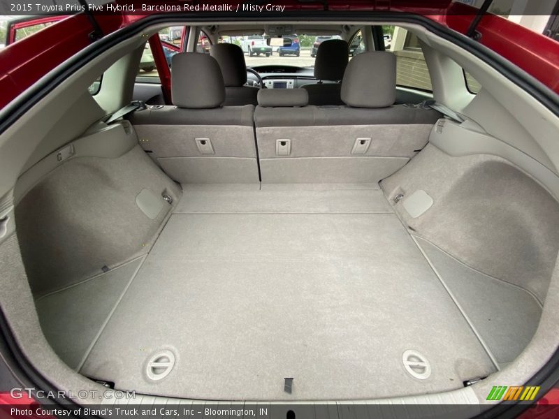 Barcelona Red Metallic / Misty Gray 2015 Toyota Prius Five Hybrid