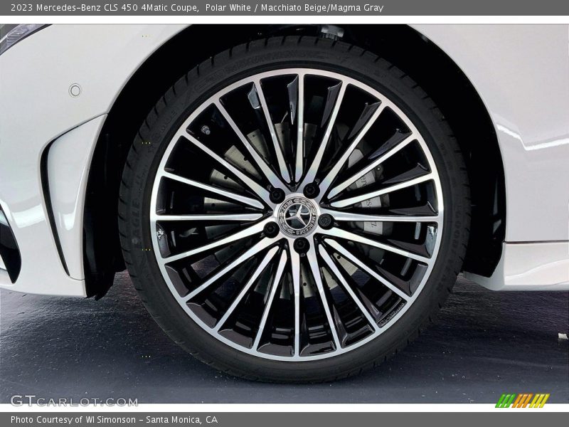 Polar White / Macchiato Beige/Magma Gray 2023 Mercedes-Benz CLS 450 4Matic Coupe