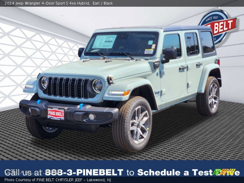 Earl / Black 2024 Jeep Wrangler 4-Door Sport S 4xe Hybrid