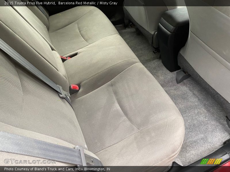 Barcelona Red Metallic / Misty Gray 2015 Toyota Prius Five Hybrid