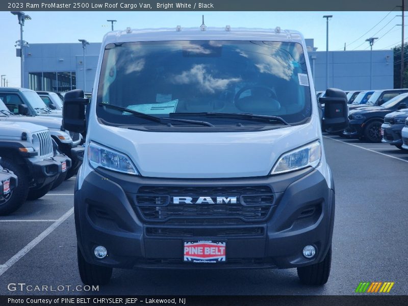 Bright White / Black 2023 Ram ProMaster 2500 Low Roof Cargo Van