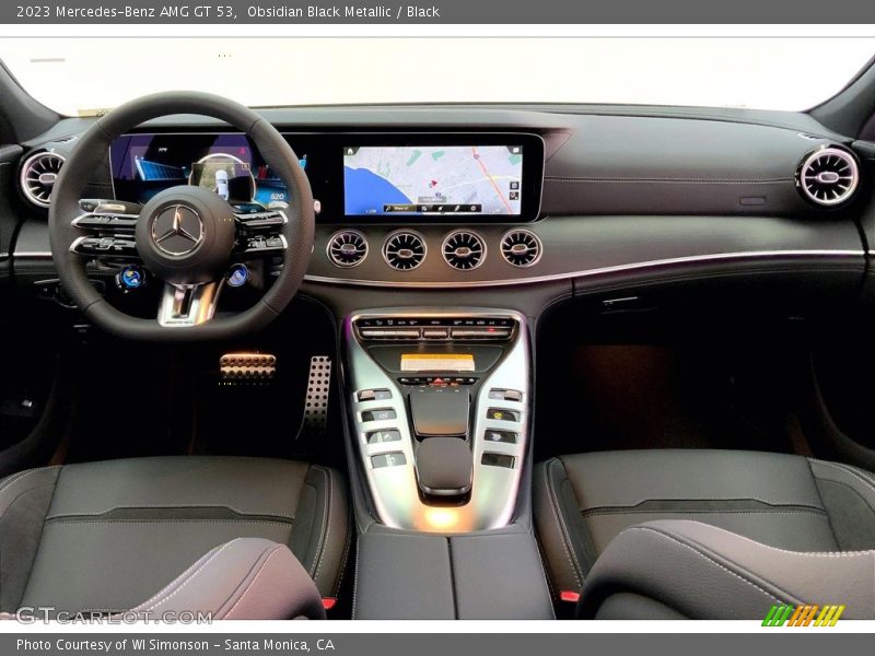 Black Interior - 2023 AMG GT 53 