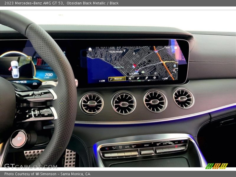Controls of 2023 AMG GT 53