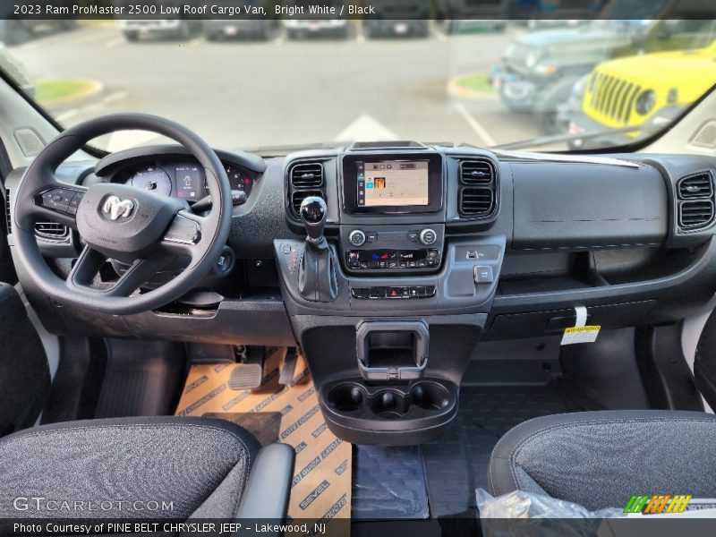 Bright White / Black 2023 Ram ProMaster 2500 Low Roof Cargo Van