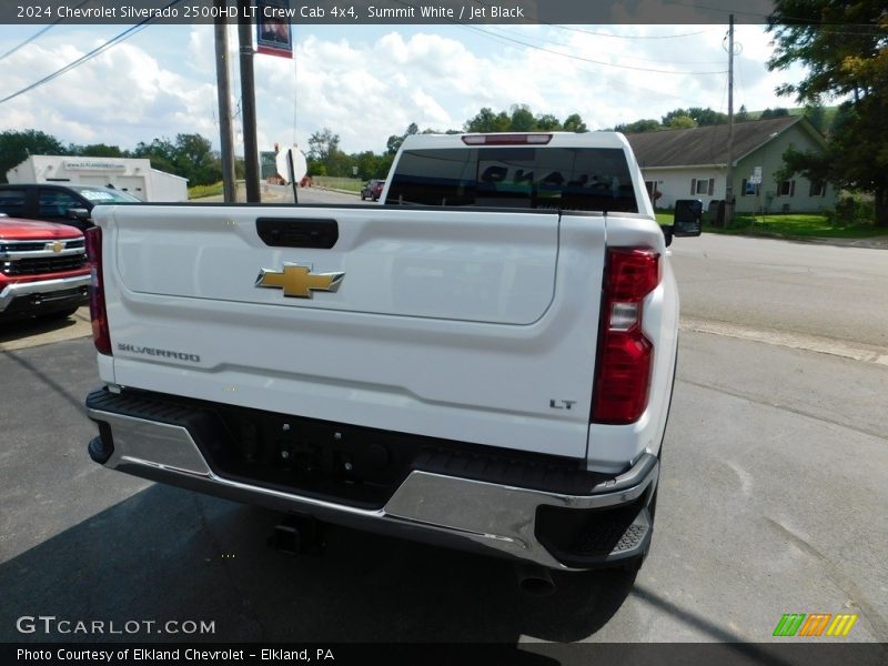 Summit White / Jet Black 2024 Chevrolet Silverado 2500HD LT Crew Cab 4x4