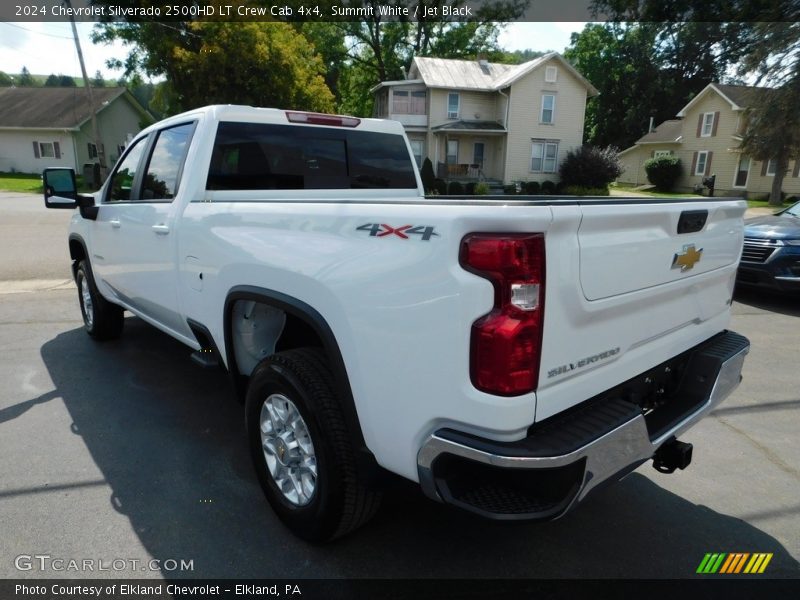 Summit White / Jet Black 2024 Chevrolet Silverado 2500HD LT Crew Cab 4x4