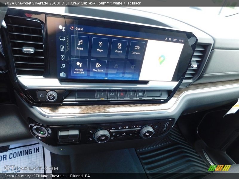 Summit White / Jet Black 2024 Chevrolet Silverado 2500HD LT Crew Cab 4x4