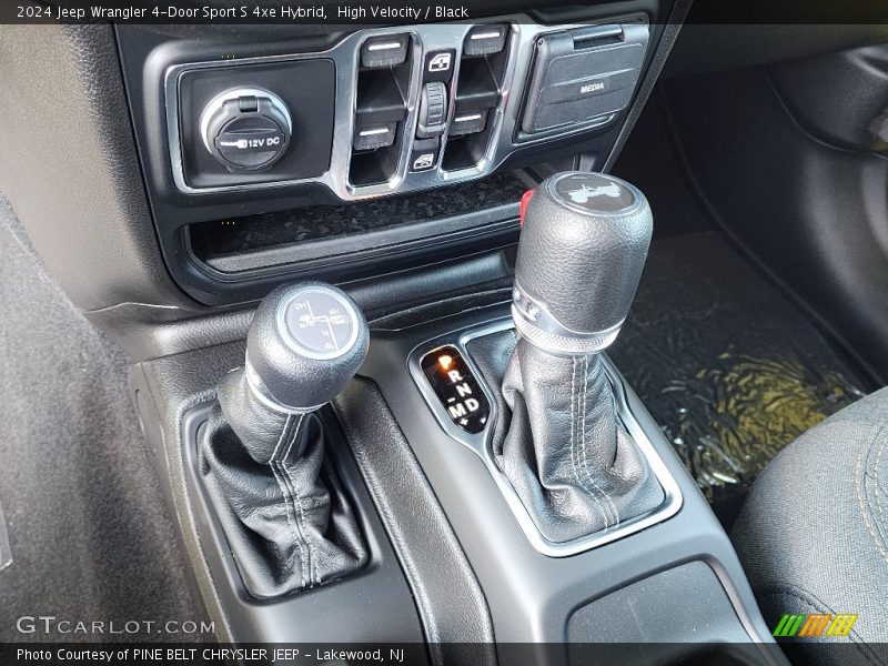 High Velocity / Black 2024 Jeep Wrangler 4-Door Sport S 4xe Hybrid