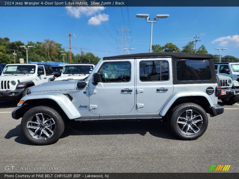 2024 Wrangler 4-Door Sport S 4xe Hybrid Silver Zynith