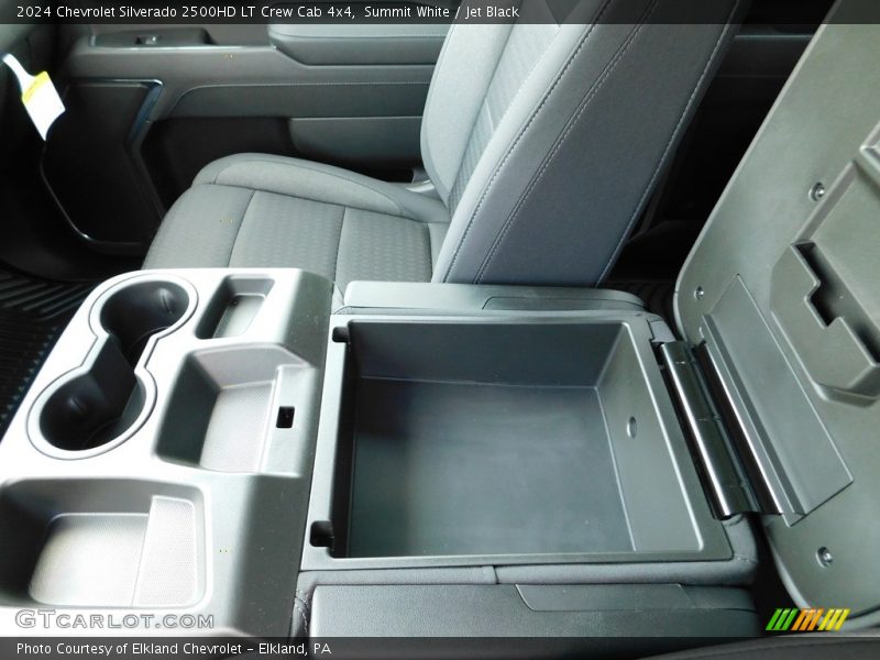 Summit White / Jet Black 2024 Chevrolet Silverado 2500HD LT Crew Cab 4x4