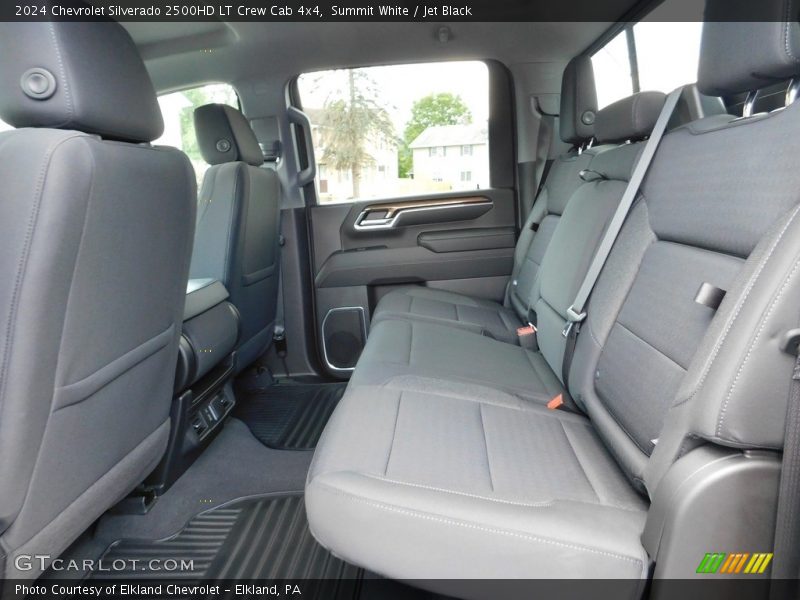 Summit White / Jet Black 2024 Chevrolet Silverado 2500HD LT Crew Cab 4x4