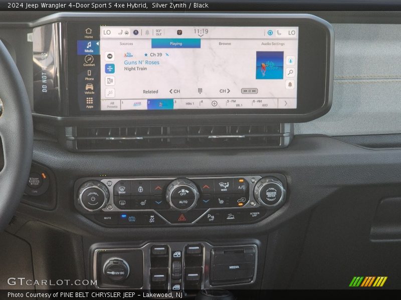 Silver Zynith / Black 2024 Jeep Wrangler 4-Door Sport S 4xe Hybrid