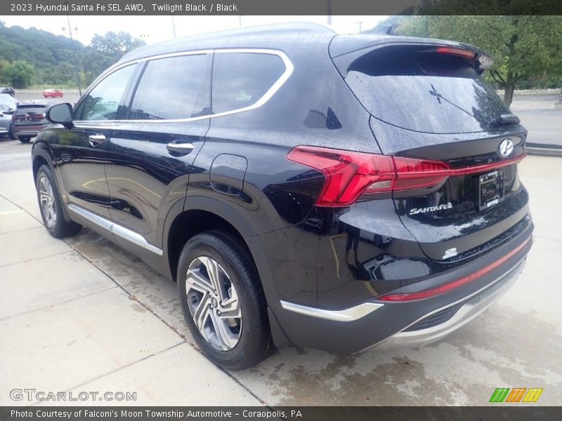 Twilight Black / Black 2023 Hyundai Santa Fe SEL AWD