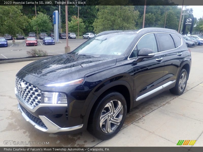 Twilight Black / Black 2023 Hyundai Santa Fe SEL AWD
