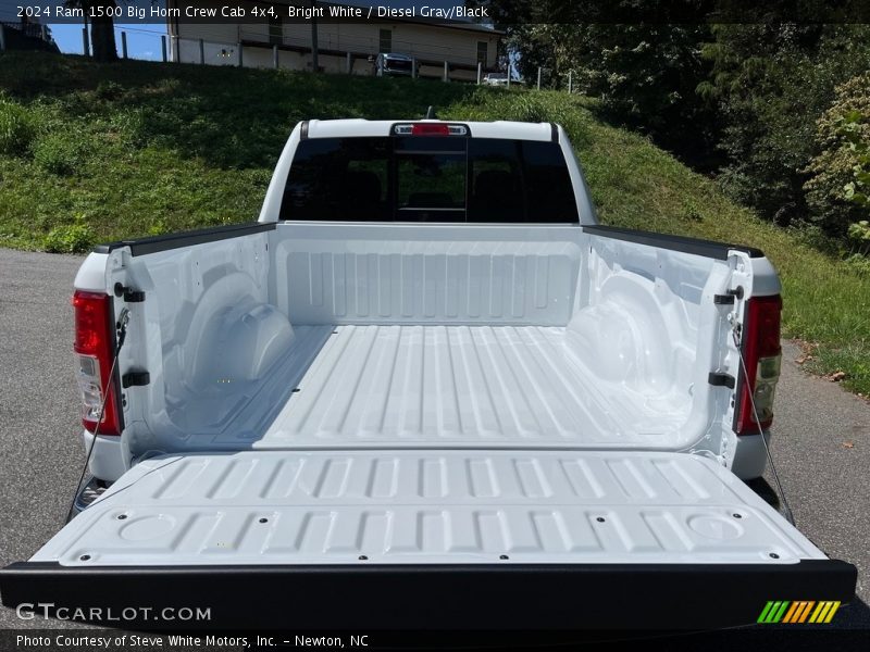 Bright White / Diesel Gray/Black 2024 Ram 1500 Big Horn Crew Cab 4x4