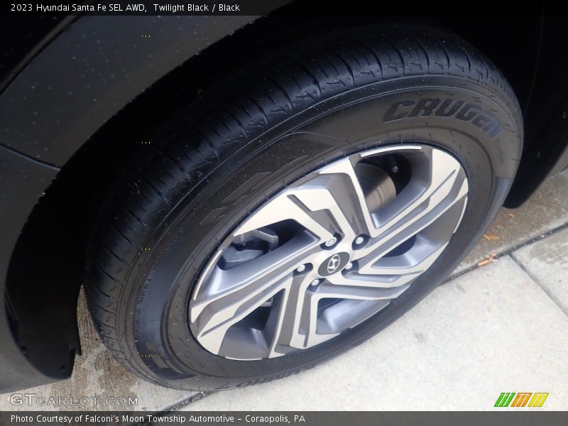 Twilight Black / Black 2023 Hyundai Santa Fe SEL AWD