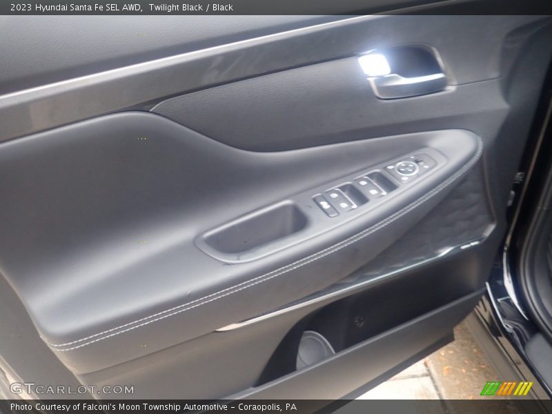 Twilight Black / Black 2023 Hyundai Santa Fe SEL AWD