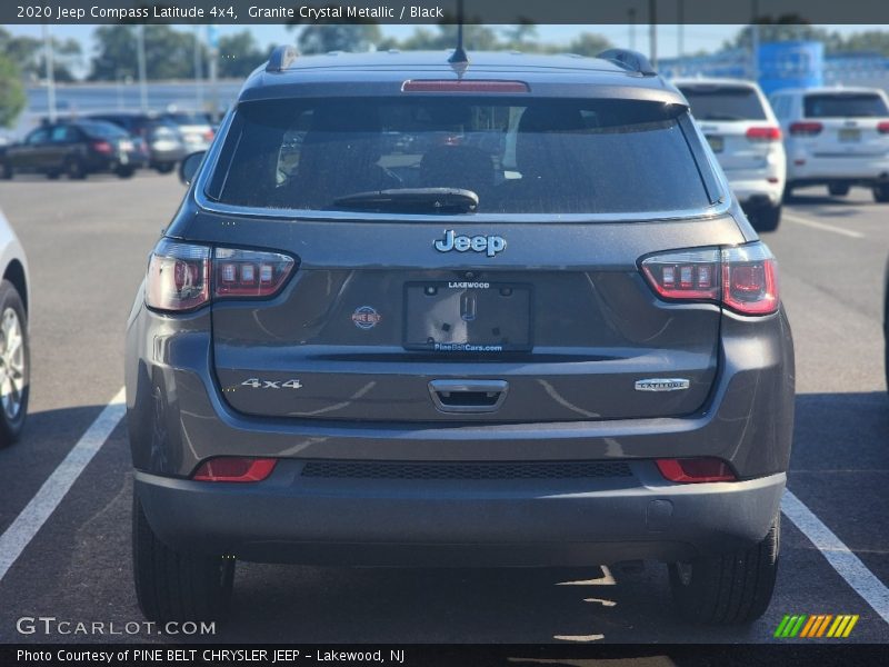 Granite Crystal Metallic / Black 2020 Jeep Compass Latitude 4x4