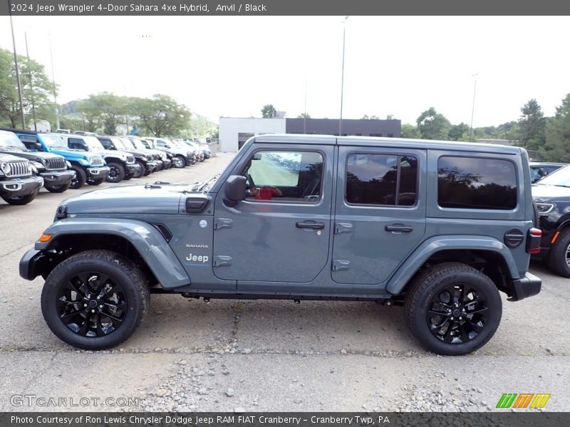  2024 Wrangler 4-Door Sahara 4xe Hybrid Anvil