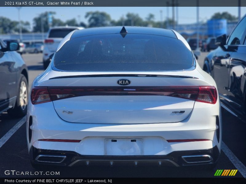Glacier White Pearl / Black 2021 Kia K5 GT-Line