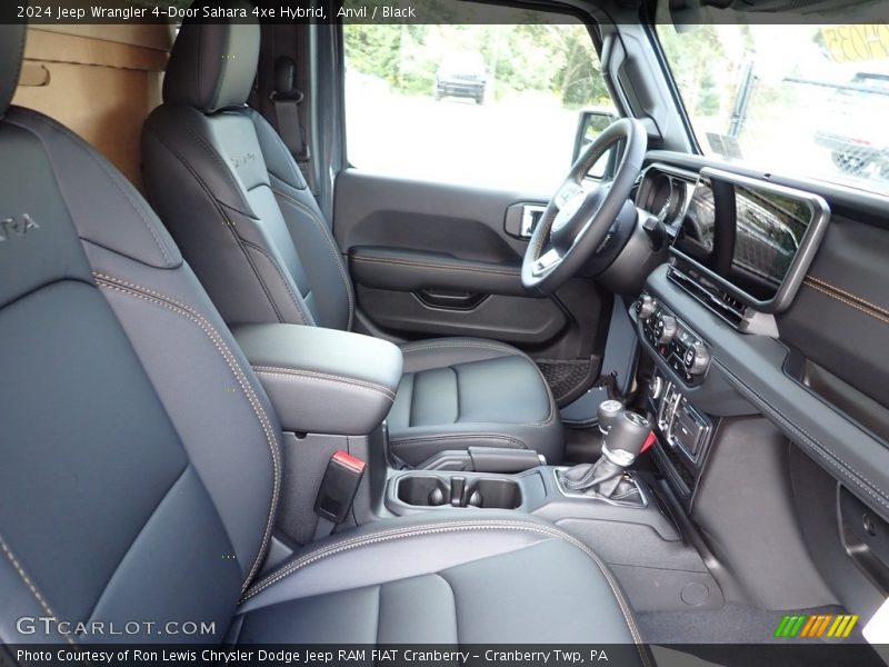 Front Seat of 2024 Wrangler 4-Door Sahara 4xe Hybrid