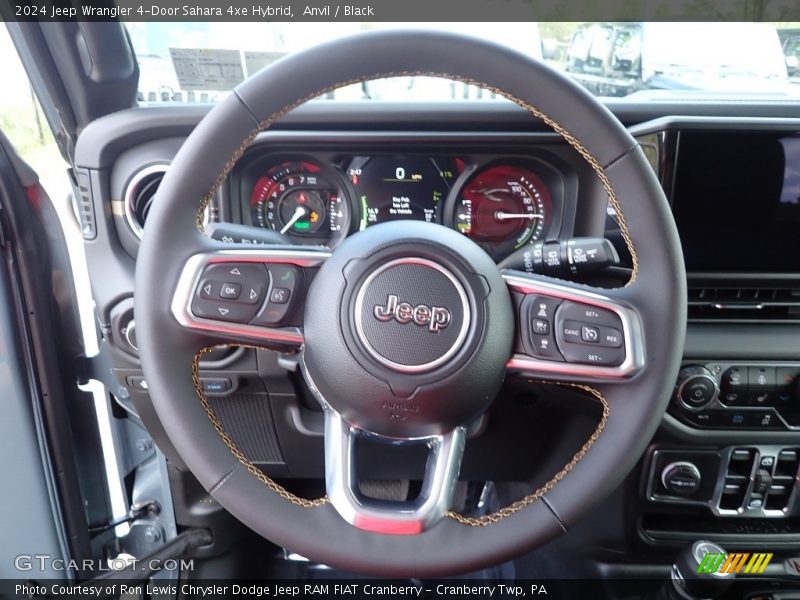  2024 Wrangler 4-Door Sahara 4xe Hybrid Steering Wheel