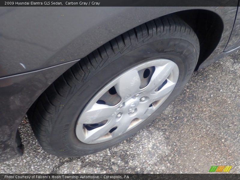 Carbon Gray / Gray 2009 Hyundai Elantra GLS Sedan