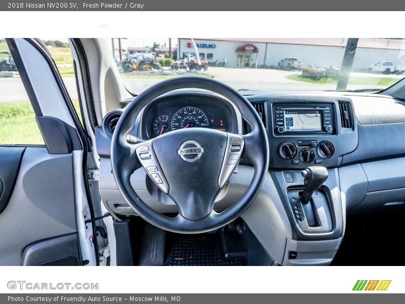 Fresh Powder / Gray 2018 Nissan NV200 SV