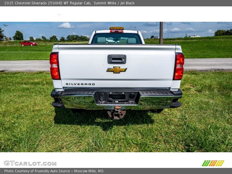 Summit White / Jet Black 2015 Chevrolet Silverado 2500HD WT Regular Cab