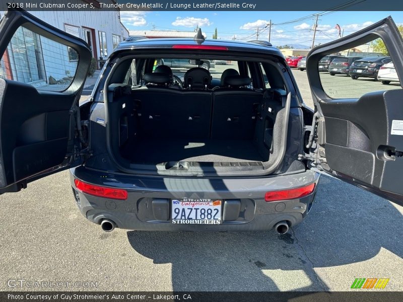 Thunder Grey Metallic / Lounge Leather/Satellite Grey 2018 Mini Clubman Cooper S
