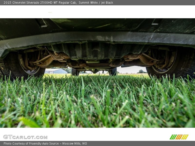 Summit White / Jet Black 2015 Chevrolet Silverado 2500HD WT Regular Cab
