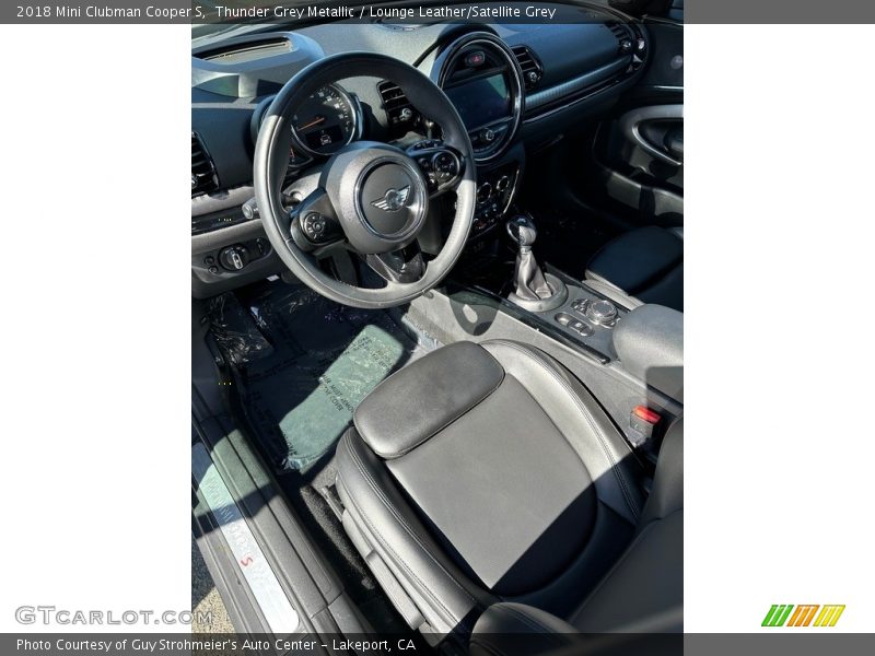 Thunder Grey Metallic / Lounge Leather/Satellite Grey 2018 Mini Clubman Cooper S