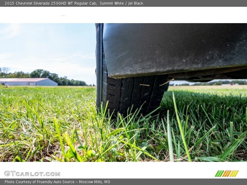 Summit White / Jet Black 2015 Chevrolet Silverado 2500HD WT Regular Cab