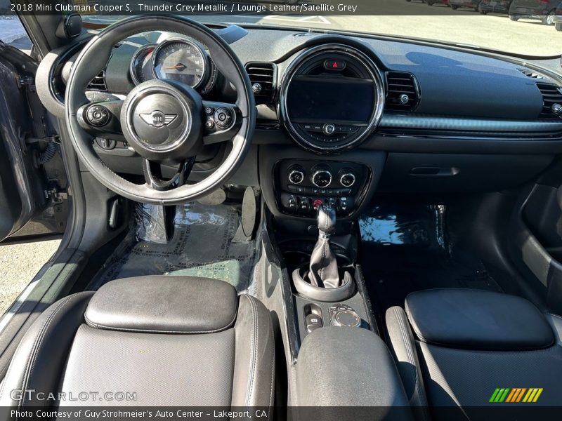 Thunder Grey Metallic / Lounge Leather/Satellite Grey 2018 Mini Clubman Cooper S
