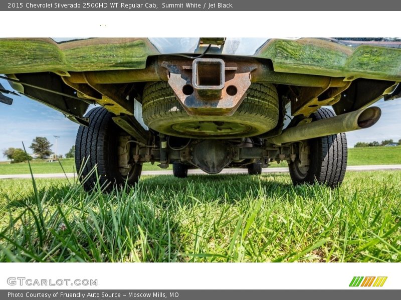 Summit White / Jet Black 2015 Chevrolet Silverado 2500HD WT Regular Cab