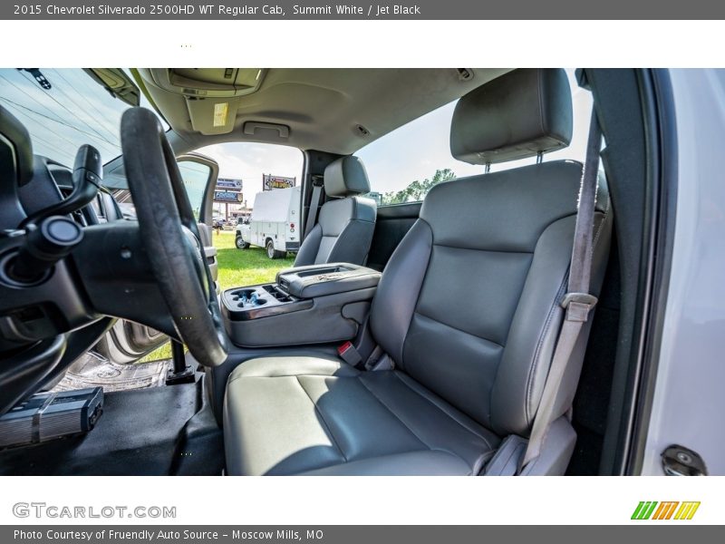 Summit White / Jet Black 2015 Chevrolet Silverado 2500HD WT Regular Cab