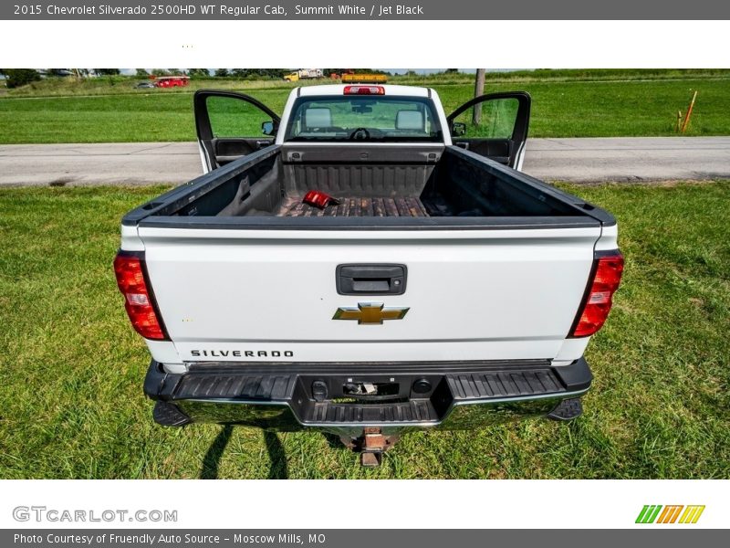 Summit White / Jet Black 2015 Chevrolet Silverado 2500HD WT Regular Cab