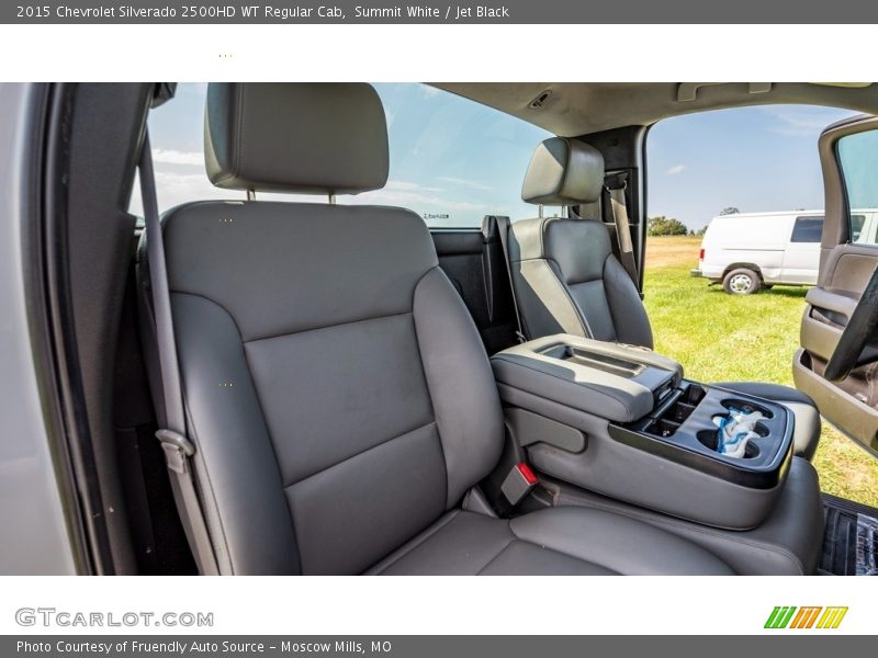 Summit White / Jet Black 2015 Chevrolet Silverado 2500HD WT Regular Cab