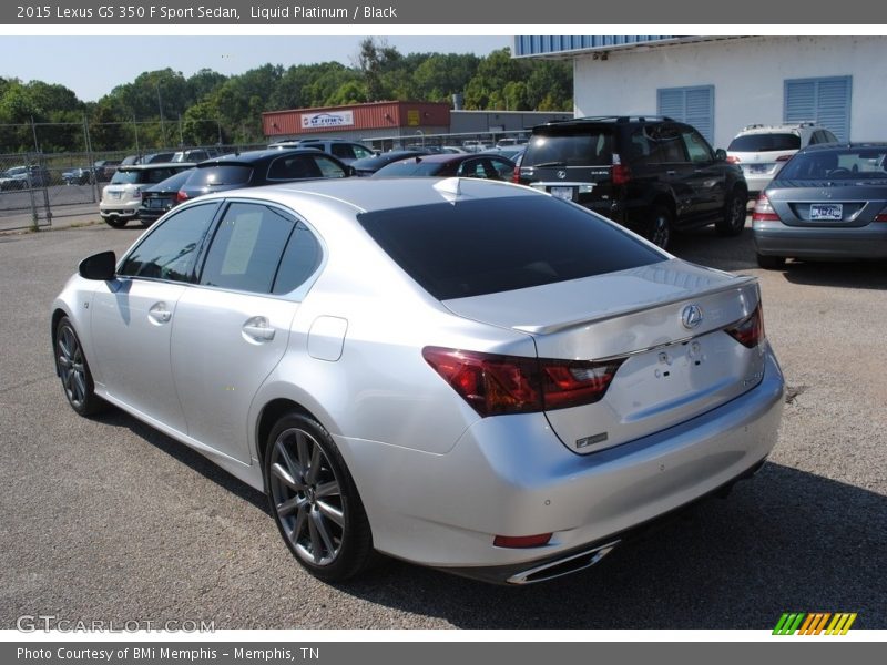 Liquid Platinum / Black 2015 Lexus GS 350 F Sport Sedan