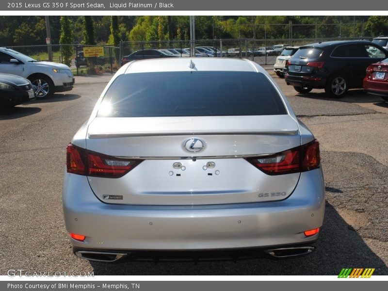 Liquid Platinum / Black 2015 Lexus GS 350 F Sport Sedan