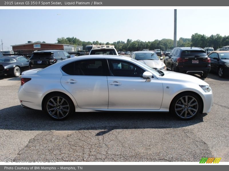 Liquid Platinum / Black 2015 Lexus GS 350 F Sport Sedan