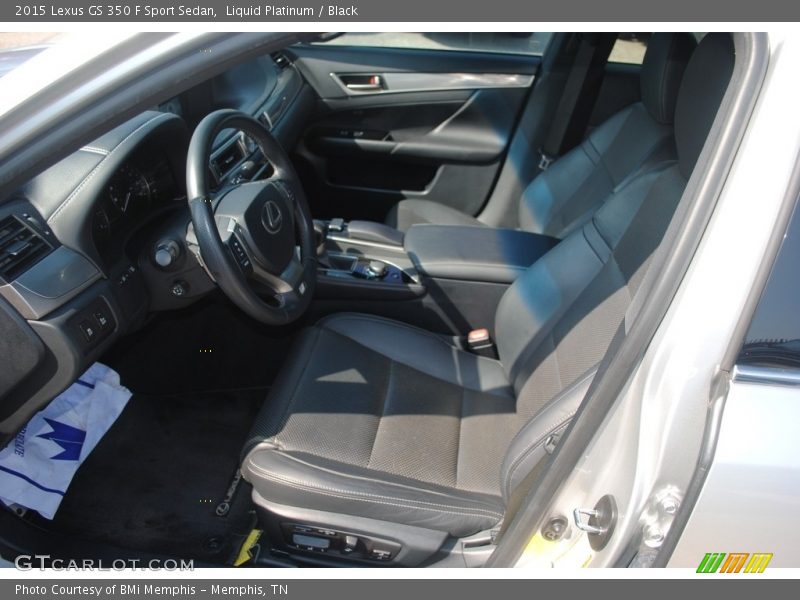 Liquid Platinum / Black 2015 Lexus GS 350 F Sport Sedan