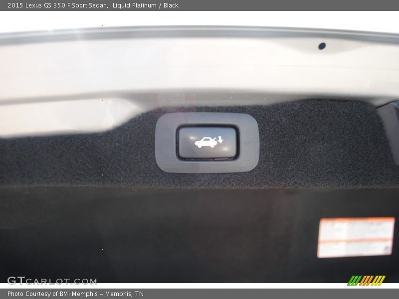 Liquid Platinum / Black 2015 Lexus GS 350 F Sport Sedan