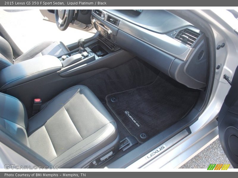 Liquid Platinum / Black 2015 Lexus GS 350 F Sport Sedan