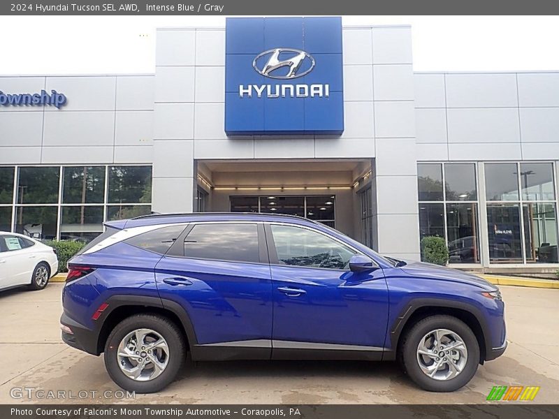 Intense Blue / Gray 2024 Hyundai Tucson SEL AWD